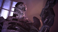 Mass Effect - Saren with gun