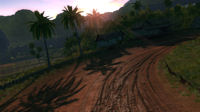 Sega Rally - A Tropical Example of Surface Deformation