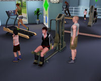 Sims 3 - Gym Weights Workout