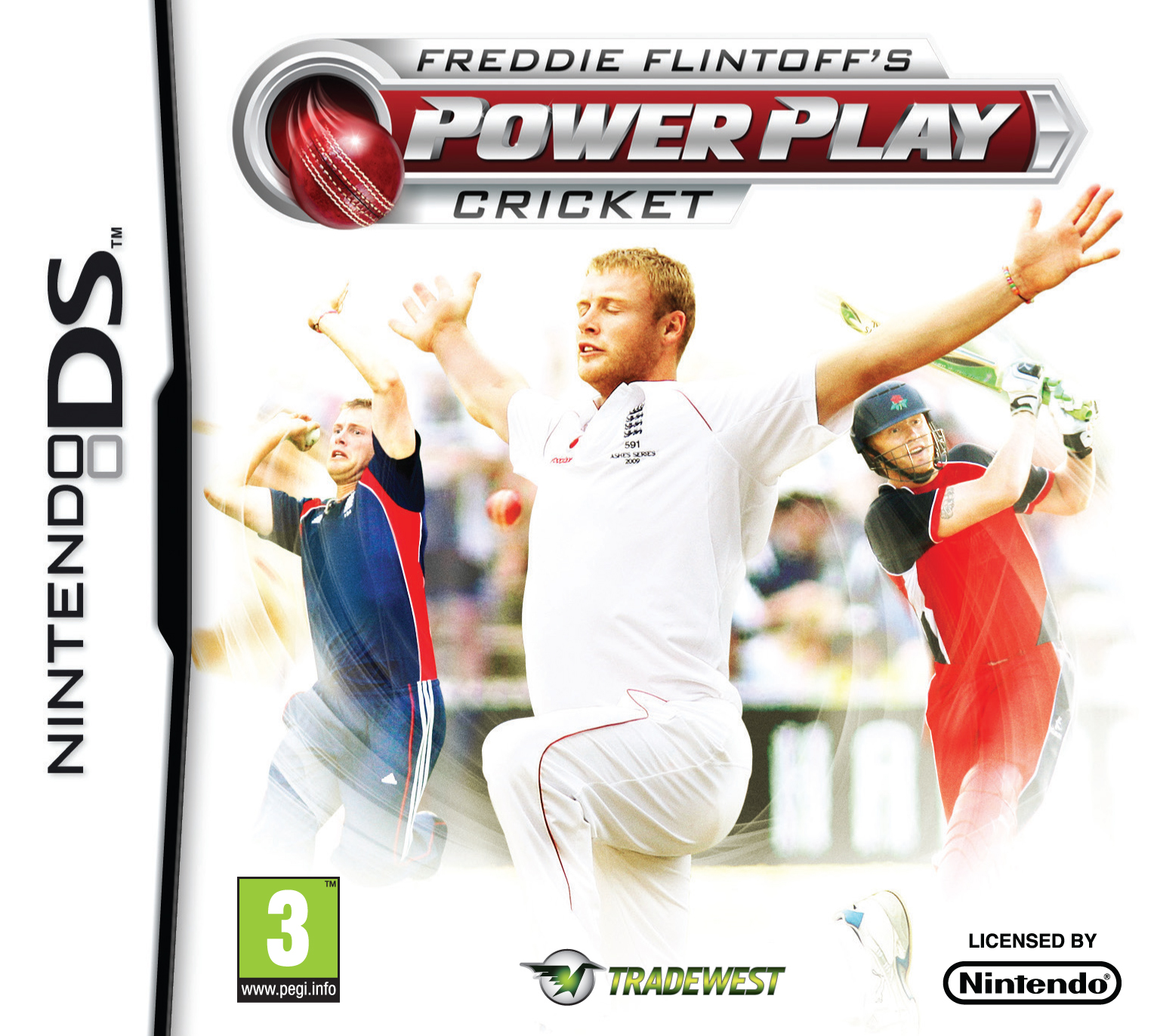 DS pack shot for Freddie Flintoff Cricket