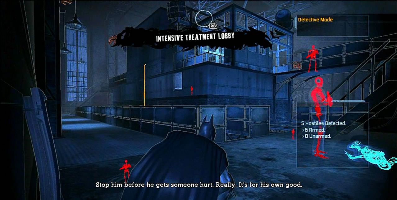 Can You Beat Batman: Arkham Asylum Without Detective Mode 