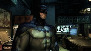 Batman investigates using X-rays