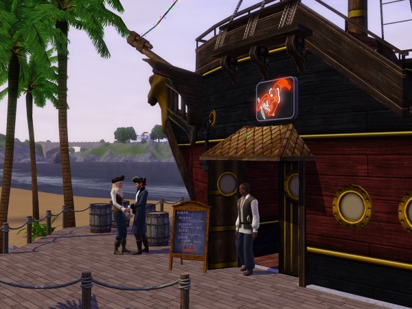 The Sims 3 Barnacle Bay Docks