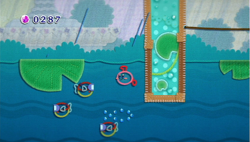 KirbysEpicYarn_Swimming