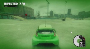 DiRT3 - Red and Green together?