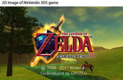 The Legend of Zelda: Ocarina of Time 3D Nintendo 3DS Box Art Cover