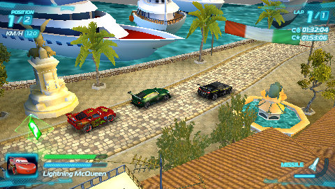 Cars 2 PSP Gameplay HD (PPSSPP) 