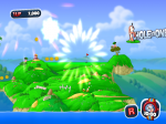 Worms Crazy Golf hole in one