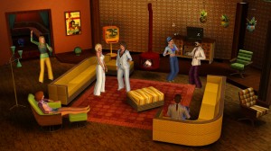 The Sims 3 70s80s90s - 70s living_room