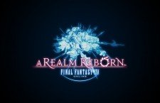Final Fantasy XIV A Realm Reborn Online Logo Black