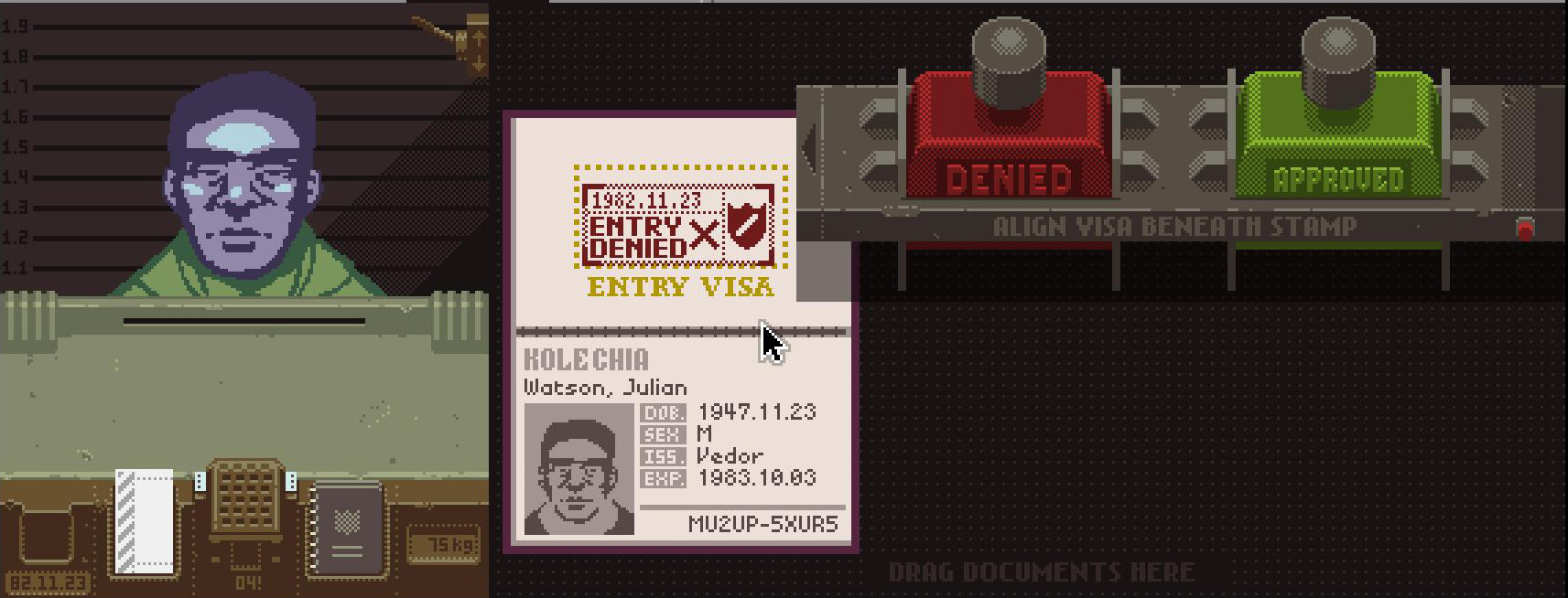 Papers, Please review