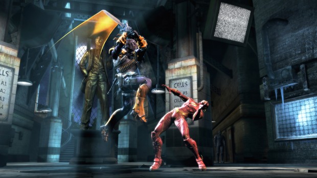 Injustice Gods Among Us - Deathstroke vs Flash