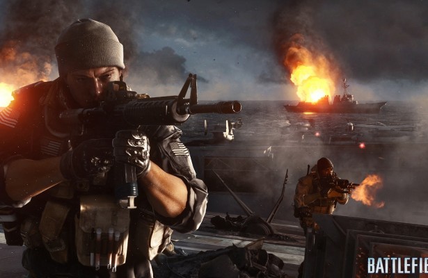 Battlefield 4 - Close-up Gun