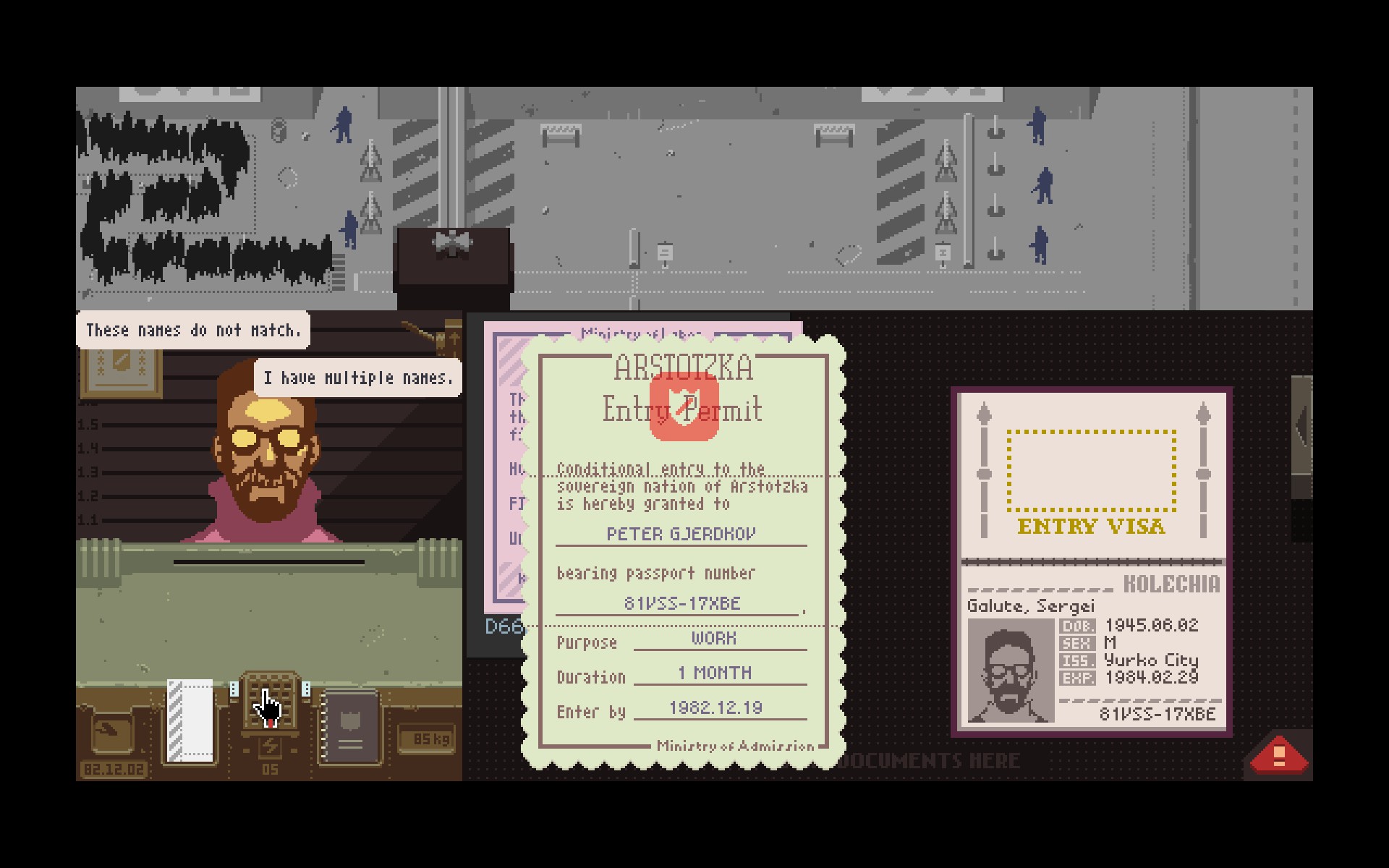 How Papers, Please Makes Tedious Work Enjoyable