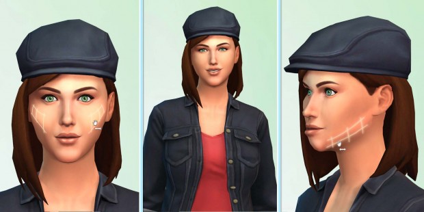 Sims 4 Create-a-Sim Face