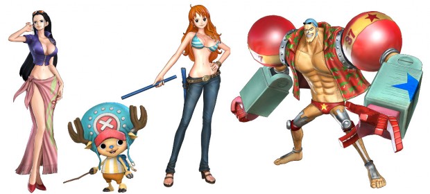 One Piece Pirate Warriors Characters