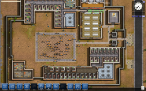 Prison Architect - Overhead Map