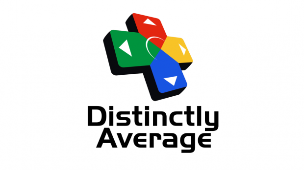 Distinctly Average Logo Wide