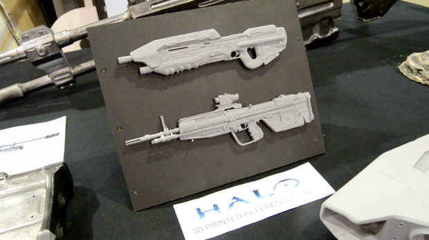 Artem Halo 3D printed gun models