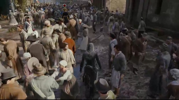 Assassin's Creed Unity Crowd