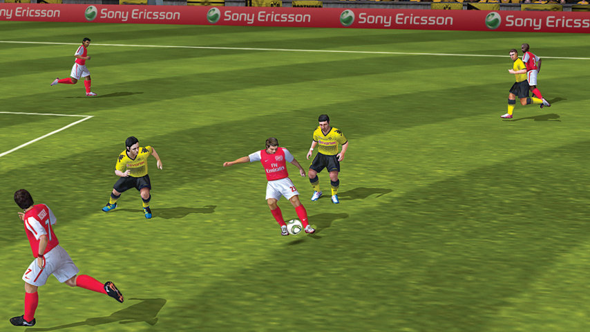 FIFA12 - Arsenal Player With The Ball